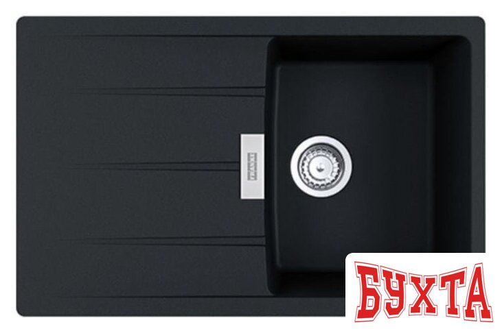 Кухонная мойка Franke Centro CNG 611/211-78 Fragranite 114.0639.689 (оникс)
