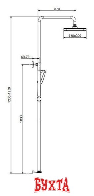 Душевая система Raglo R01.26 2
