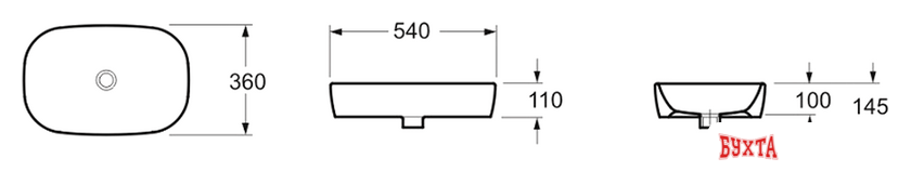 Умывальник Lavinia Boho Bathroom Sink 33311002 4