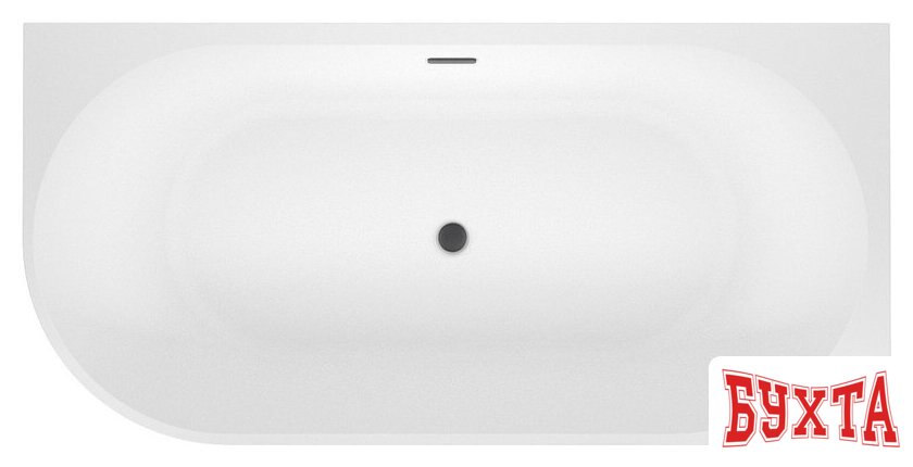 Ванна Wellsee Excellence Pro 140x70 28760903R (пристенная ванна (правая) белый глянец, экран, ножки, сифон-автомат матовый черный) 4
