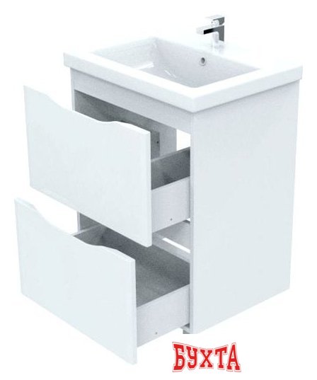 Мебель для ванных комнат АВН Тумба под умывальник Латтэ 60 41.35 (1)