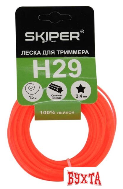 Леска для триммера Skiper H29