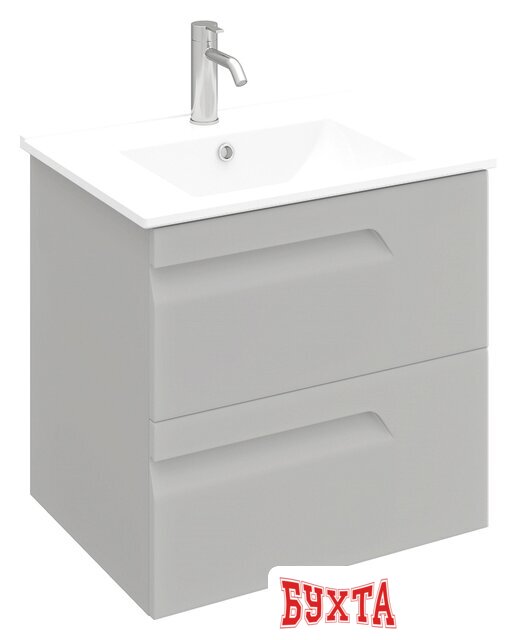 Мебель для ванных комнат Laparet Тумба под умывальник Atlas 60 (кашемир матовый)