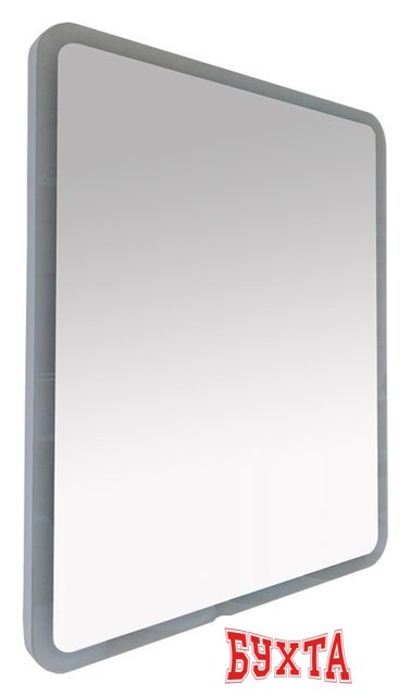Мебель для ванных комнат Misty 3 Неон - Зеркало LED 1000х800 сенсор на корпусе (с круглыми углами) - П-Нео10080-3ПРСНККУ