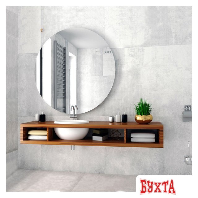 Мебель для ванных комнат Silver Mirrors Зеркало Саванна D1000 LED-00002465