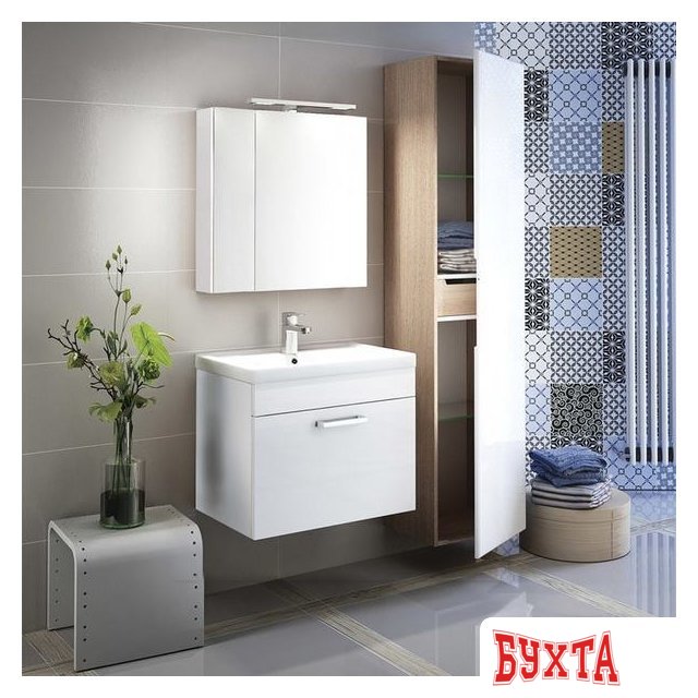 Мебель для ванных комнат IDDIS Шкаф-зеркало New Mirro 50 NMIR502i99