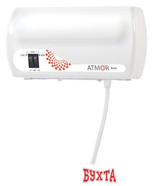 Проточный электрический водонагреватель-душ Atmor Basic 5 кВт душ