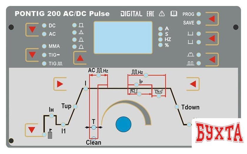 Сварочный инвертор MOST PONTIG 200 AC/DC Pulse