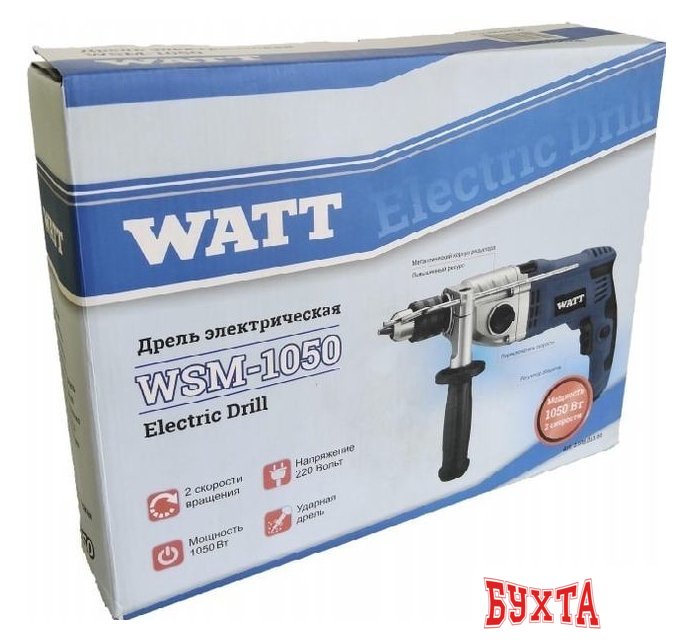 Ударная дрель WATT WSM-1050 210501300