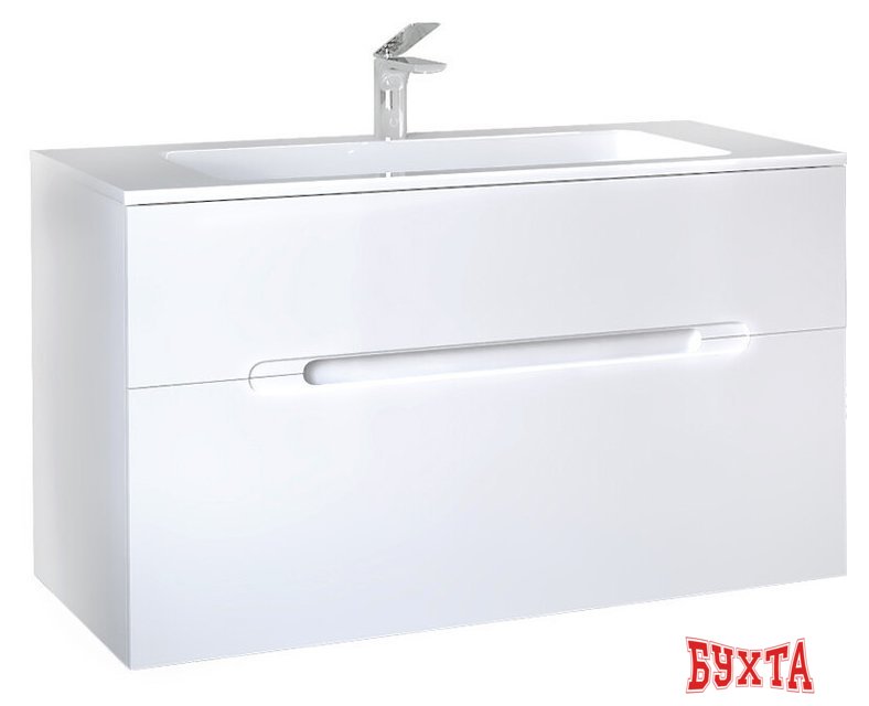 Мебель для ванных комнат Jorno Modul 100 Mоl.01.97/P/W