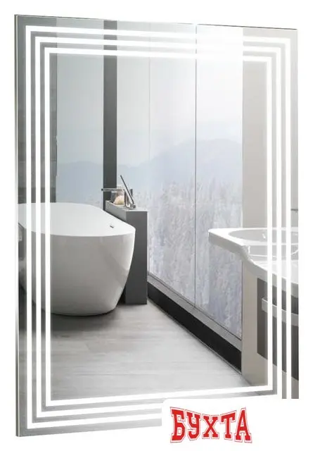 Мебель для ванных комнат Silver Mirrors Зеркало Спарта 60x80 ФР-00001412