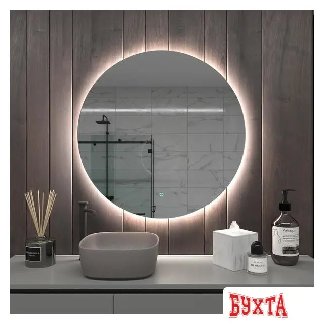 Мебель для ванных комнат Onika Зеркало Сола 60 Led 206086