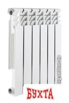 Алюминиевый радиатор Rommer Optima 500 (10 секций) 