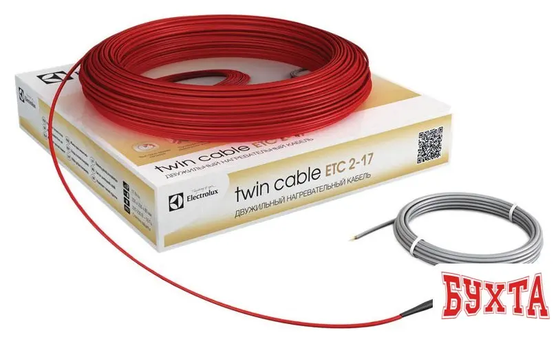 Нагревательный кабель Electrolux Twin Cable ETC 2-17-300