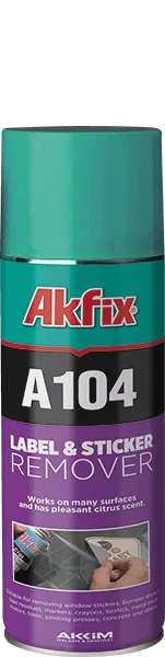 Akfix A104 Очиститель наклеек 200мл.; страна происхождения - ТУРЦИЯ