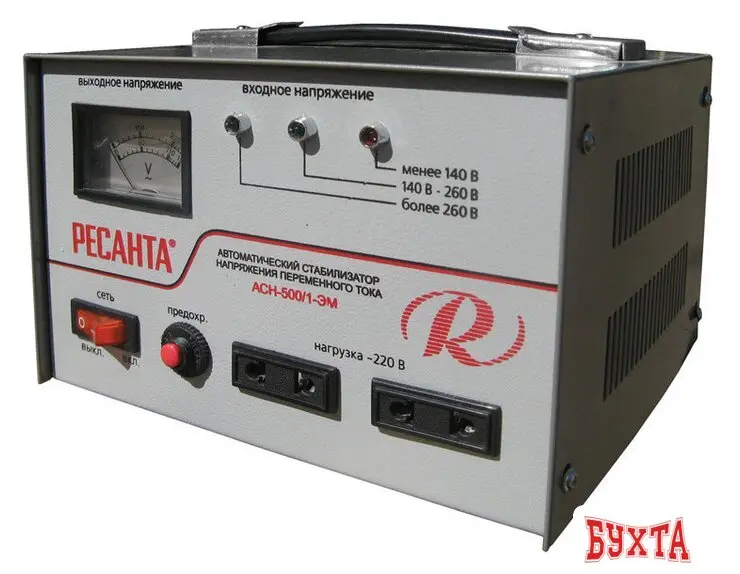 Стабилизатор напряжения Ресанта ACH-500/1-ЭМ