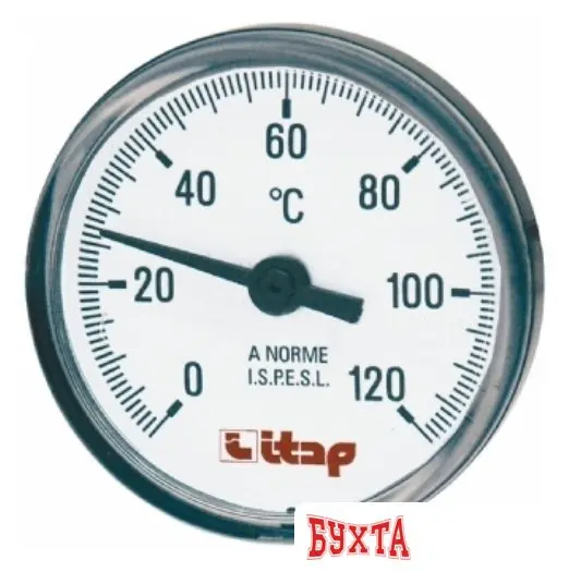 Труба ITAP Термометр осевое подключение 1/2"x63 493B01263P