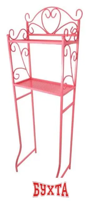 Мебель для ванных комнат Dudo Этажерка ЭНВ-8 (розовый)
