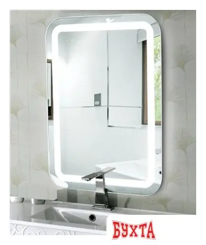 Мебель для ванных комнат Континент Зеркало Lucia LED 70x90