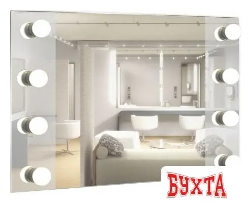 Мебель для ванных комнат Mixline Зеркало Мерлин 80 530936