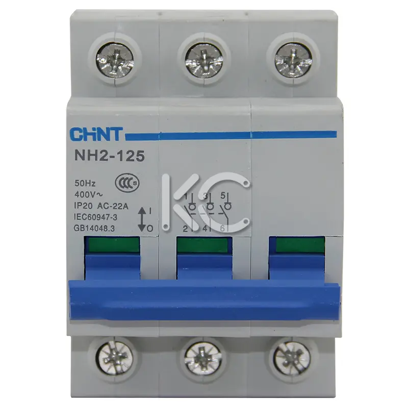 Выключатель нагрузки NH2-125 3P 100А (CHINT), арт.401062, Китай