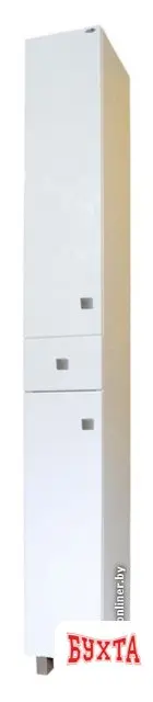 Мебель для ванных комнат Гамма Шкаф-пенал 51.25 ОФ2 (белый, левый)