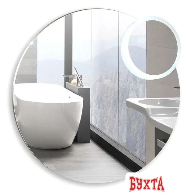 Мебель для ванных комнат Silver Mirrors Зеркало Satellit 100x100 LED-00002484